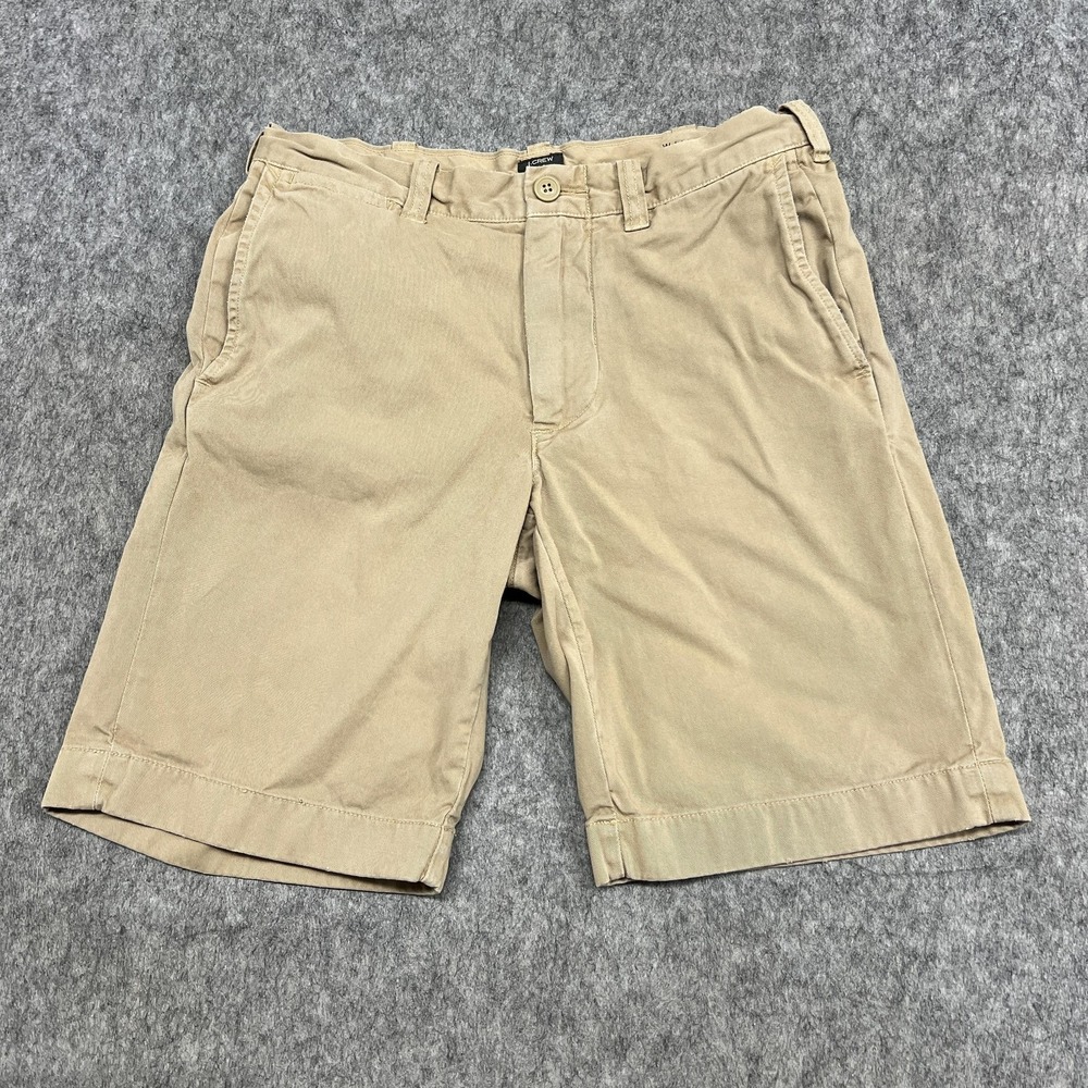 J Crew Shorts Mens 29 Beige Stanton Chino Classic Fit 9" Cotton Casual Summer